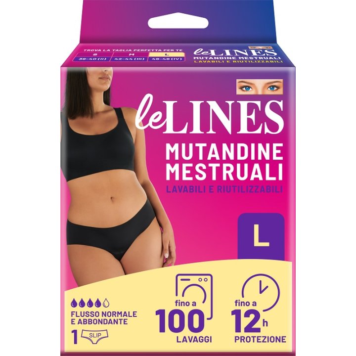 Le Lines Mutandina Assorbente Misura Large