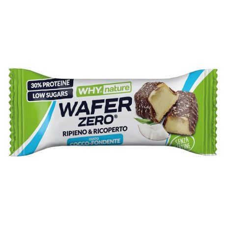 WHYNATURE WAFER ZERO COCCO FONDENTE 35 G WHYNATURE WAFER ZERO COCCO FONDENTE 35 G