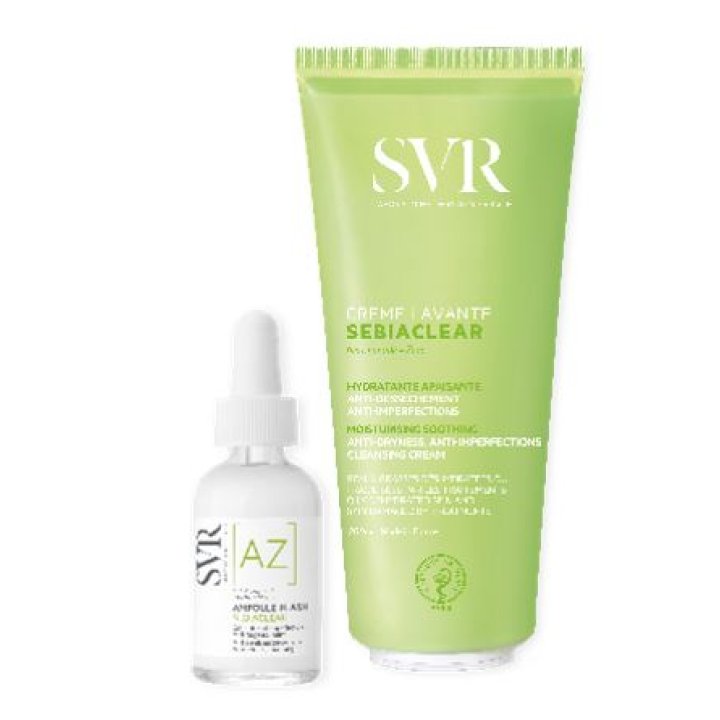 SEBIACLEAR SET AMPOULE FLASH 30 ML + CREME LAVANTE 200 ML