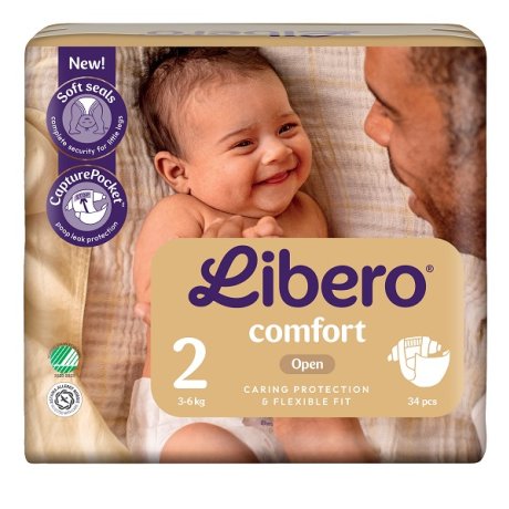 LIBERO COMFORT 2 3-6KG 34PZ LIBERO COMFORT 2 3-6KG 34PZ