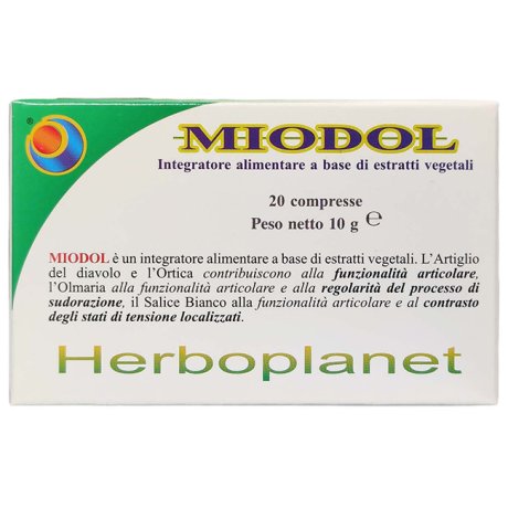 MIODOL 20 COMPRESSE BLISTER 10 G MIODOL 20 COMPRESSE BLISTER 10 G