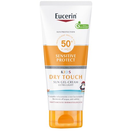 Eucerin Sun Sensitive Protect Kids Dry Touch Gel Crema SPF50+ 200ml