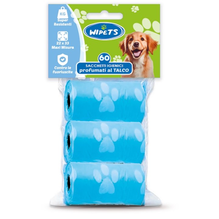 WIPETS EASY SACCHETTI IGIENICI PER ANIMALI 60 PEZZI WIPETS EASY SACCHETTI IGIENICI PER ANIMALI 60 PEZZI