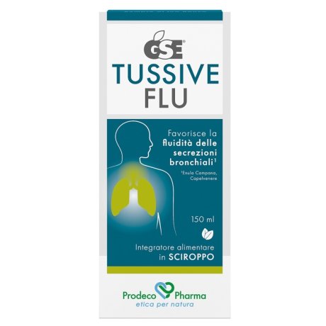 GSE TUSSIVE FLU 150ML PRODECO