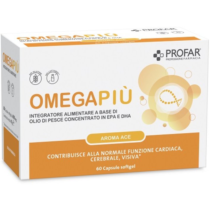 PROFAR OMEGA PIU' 60SOFTGEL BL PROFAR OMEGA PIU' 60SOFTGEL BL