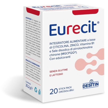 EURECIT 20STICK PACK OROSOLUB