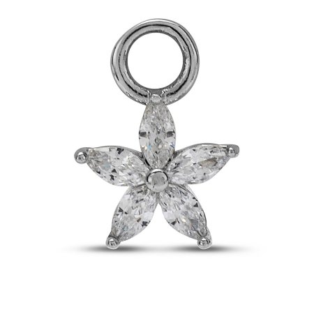 VERAME' CHARM FLORA ARGENTO