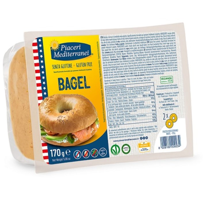 PIACERI MEDITERRANEI BAGEL 170 G