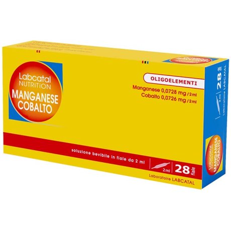 LABCATAL NUTRITION MANGANESE/COBALTO 28 FIALE 2 ML LABCATAL NUTRITION MANGANESE/COBALTO 28 FIALE 2 ML