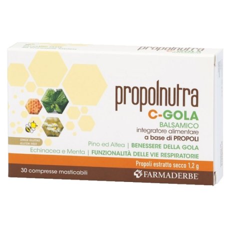 PROPOLNUTRA C GOLA 30CPR MASTI