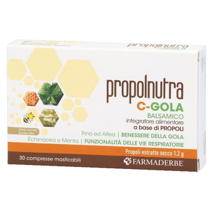 PROPOLNUTRA C GOLA 30CPR MASTI