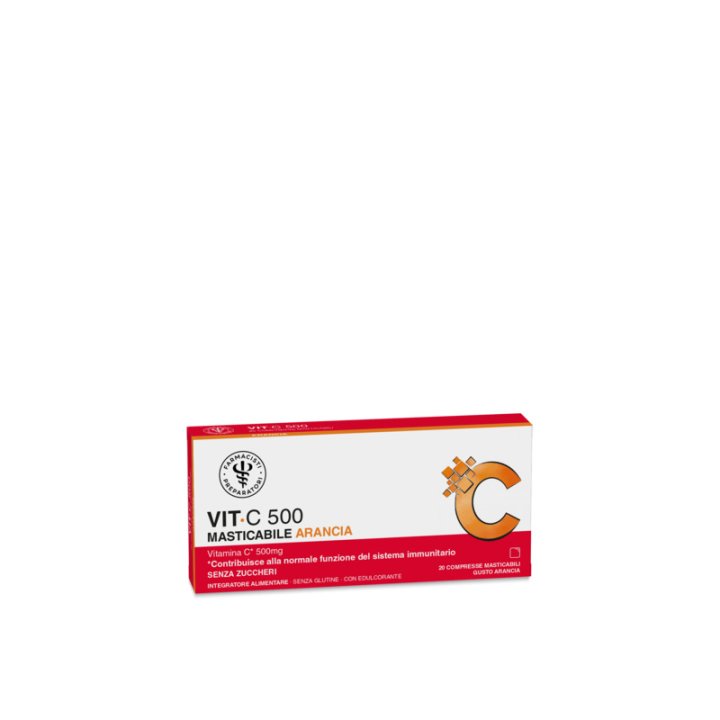 LFP VIT C 500 MASTICABILE ARANCIA 20 COMPRESSE MASTICABILI DA 1,65 G