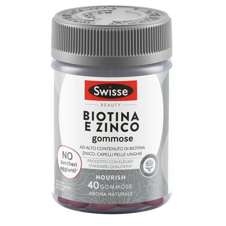 BIOTINA+ZINCO 40GUMMIES SWISSE