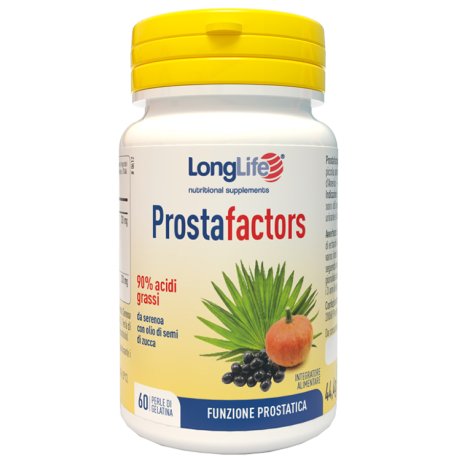 LONGLIFE PROSTAFACTORS 60 PERLE LONGLIFE PROSTAFACTORS 60 PERLE