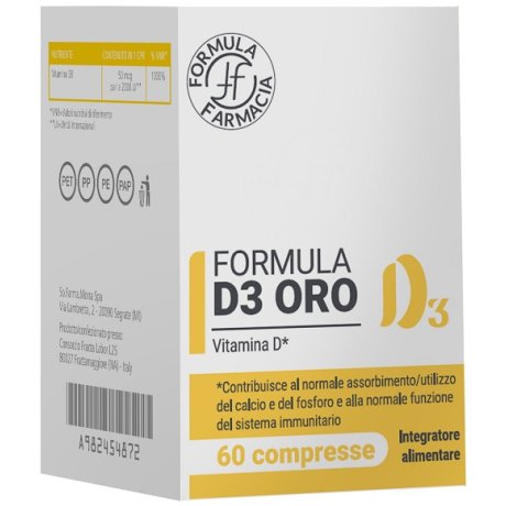 FORMULA D3 ORO 60 COMPRESSE