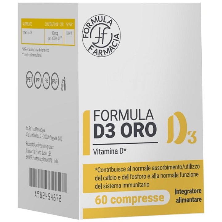 FORMULA D3 ORO 60 COMPRESSE