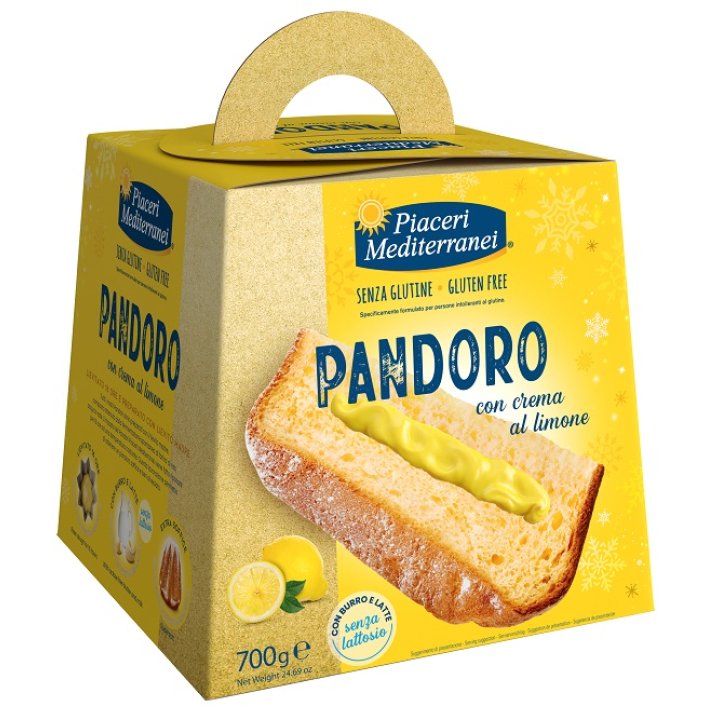 PIACERI MEDITERRANEI PANDORO CREMA AL LIMONE 700 G