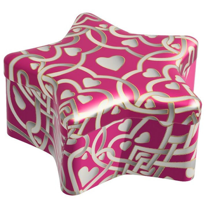 COLORS CANDELA STELLA ROSA/ARGENTO 95 G