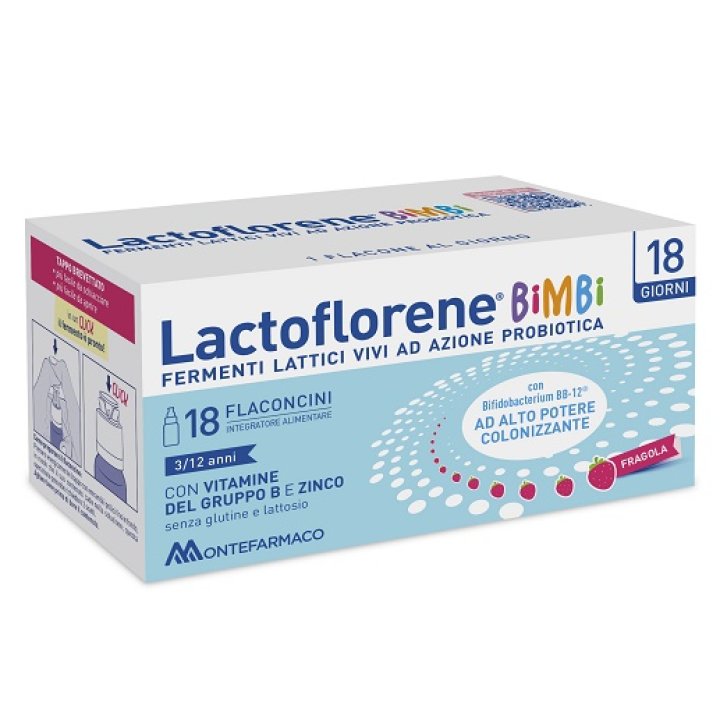 LACTOFLORENE BIMBI 18 FLACONCINI 10 ML
