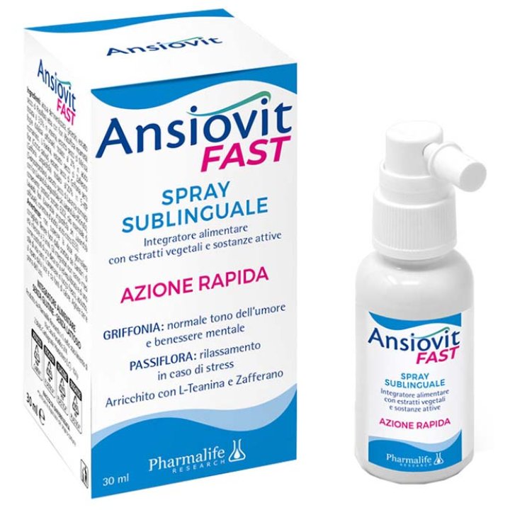 ANSIOVIT FAST SPRAY SUBLINGUALE 30 ML