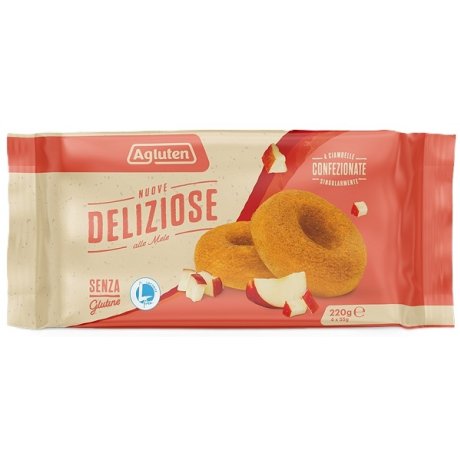 AGLUTEN S/G DELIZ MELE 4X55G AGLUTEN S/G DELIZ MELE 4X55G