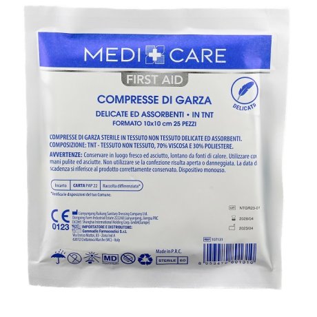 MEDICARE GARZA TNT 10X10 25PZ