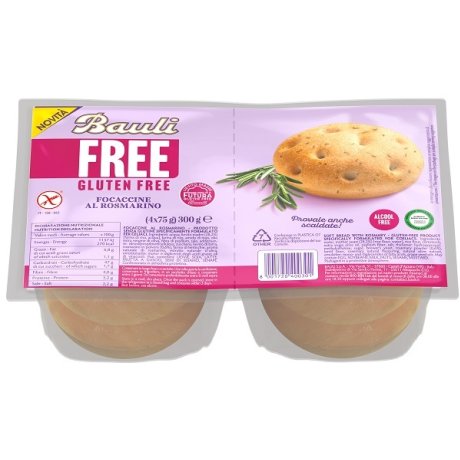 BAULI FREE FOCACCINE ROSMARINO