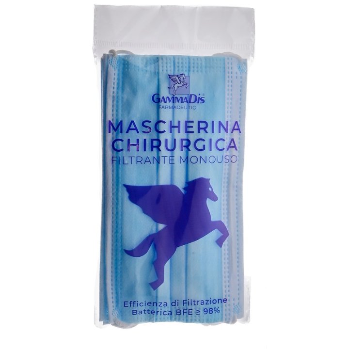 MASCHERINA CHIRURGICA EN14683 10 PEZZI