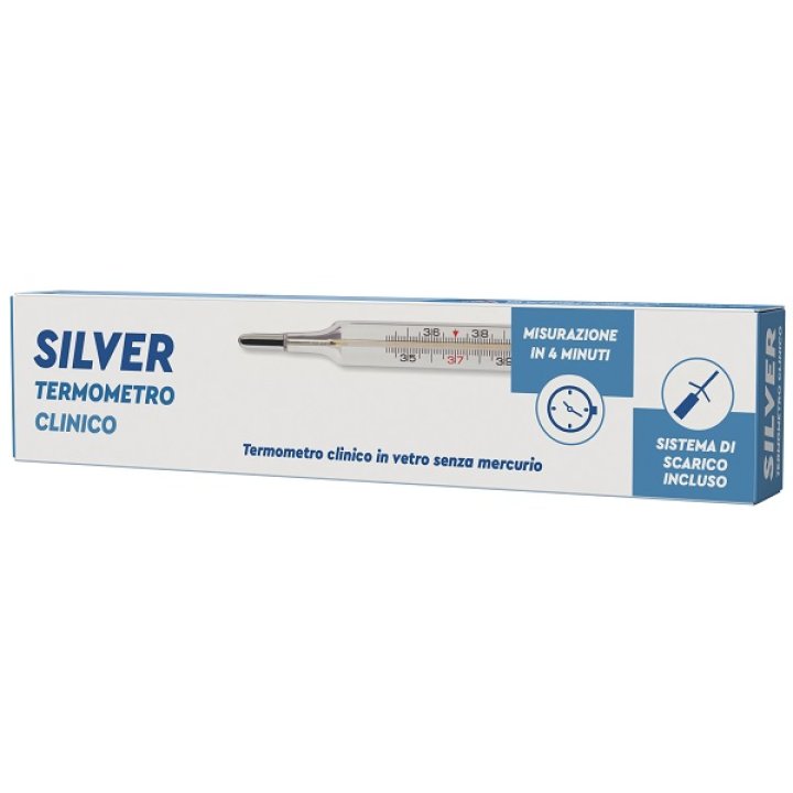 SILVER TERMOMETRO CLINICO VT