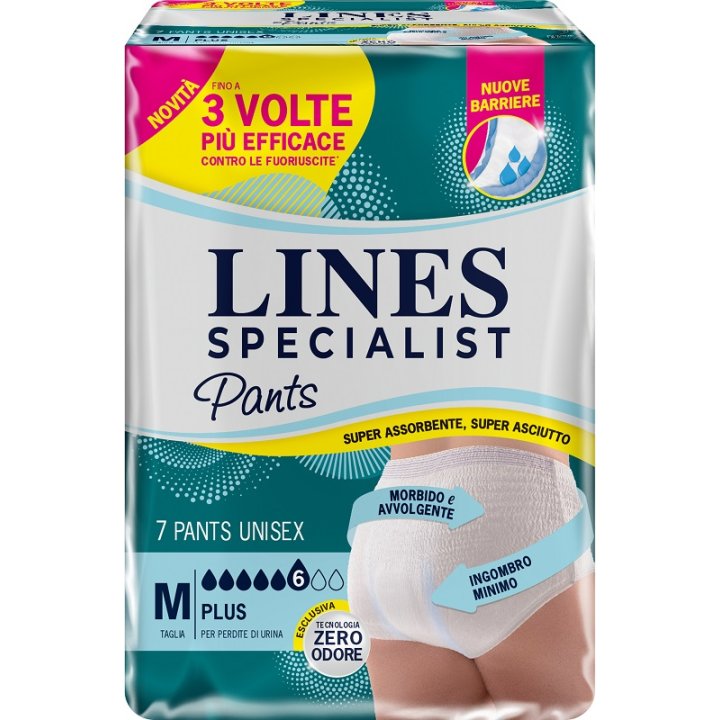 LINES SPEC PANTS PL UNI M 7PZ