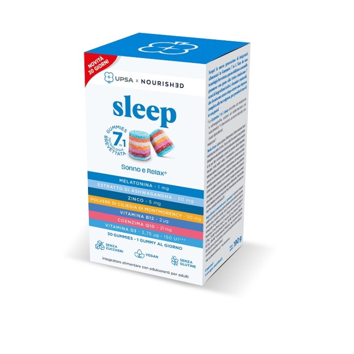 UPSA X NOURISHED SLEEP NF30GUM UPSA X NOURISHED SLEEP NF30GUM
