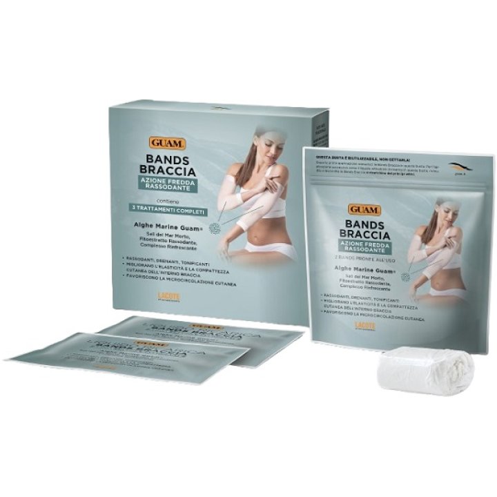 GUAM BANDS BRACCIA PRONTE USO + 2 RICARICHE DA 45 ML GUAM BANDS BRACCIA PRONTE USO + 2 RICARICHE DA 45 ML
