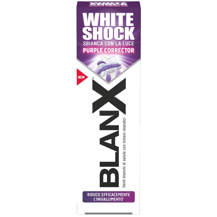 BLANX WHITE SHOCK PURPLE DENT BLANX WHITE SHOCK PURPLE DENT