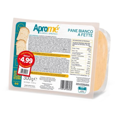 APROME' PANE BIANCO FETTE TAGLIO PREZZO 300 G