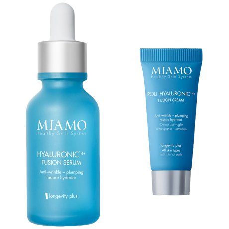 Miamo Hyaluron 14+ Fusion Serum e Poly-Hyaluronic Cream Bundle