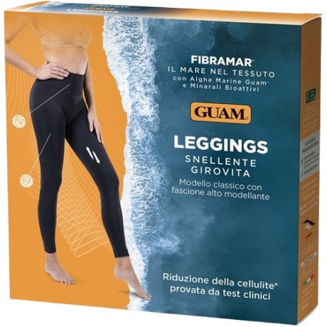 Guam Leggings Classico Fibramar Nero L/XL