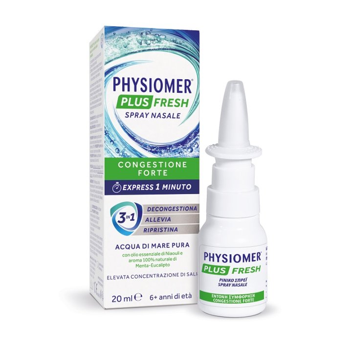 PHYSIOMER PLUS FRESH SPR 20ML PHYSIOMER PLUS FRESH SPR 20ML