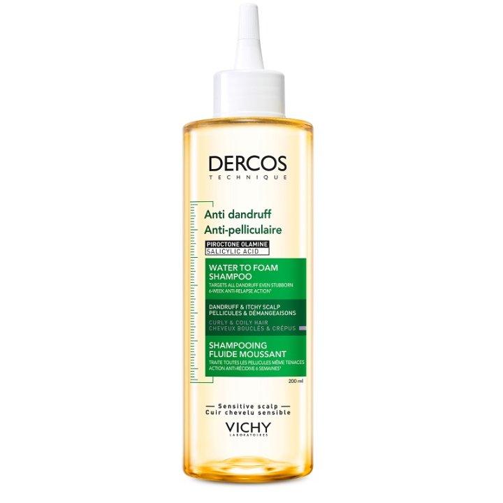 DERCOS TECHNIQUE SHAMPOO ANTI DANDRUFF ACQUA MOUSSE 200 ML
