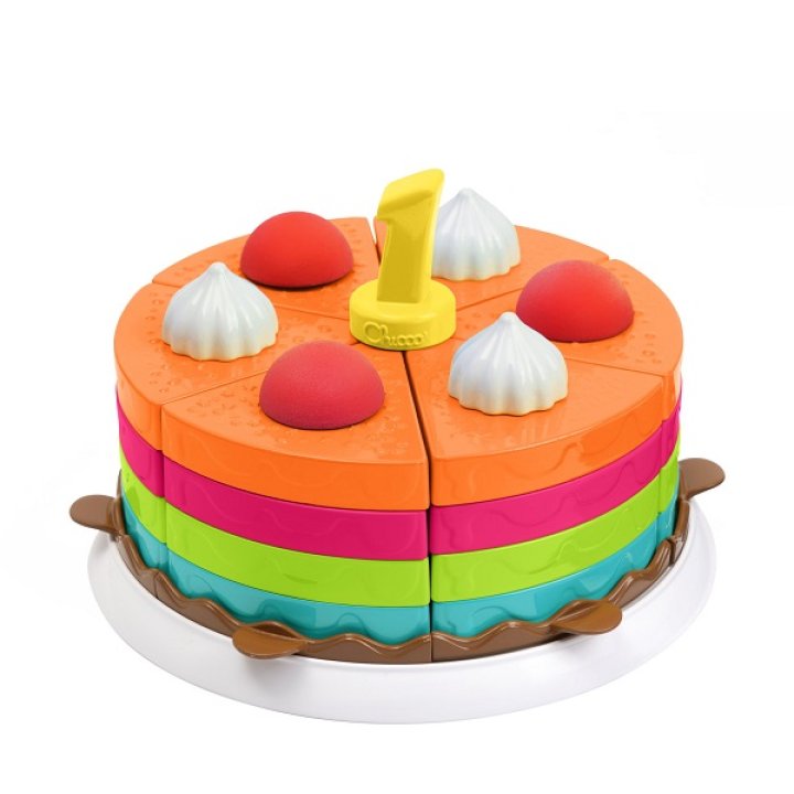 CHICCO GIOCO S2P TORTA ARCOBALENO