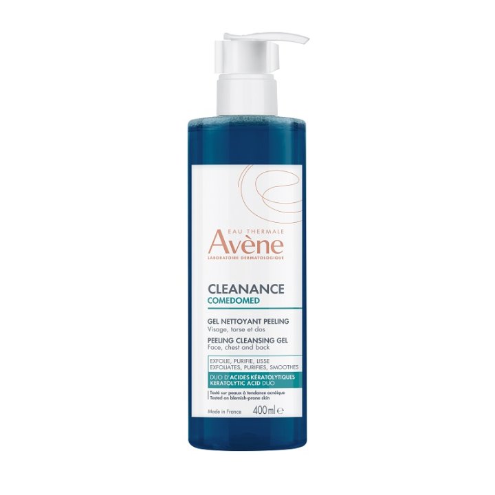 Avène Eau Thermale Cleanance Comedomed Gel Detergente Esfoliante 400 ml
