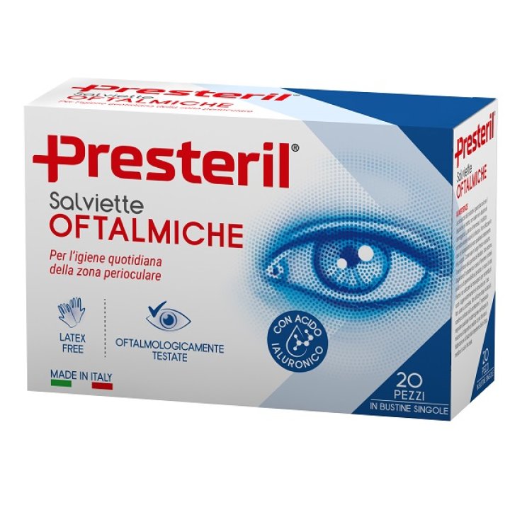 PRESTERIL SALVIETTE OFT 20PZ