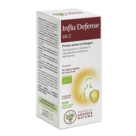 INFLU DEFENSE VIT C SCIROPPO 120 G