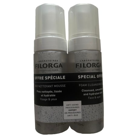 FILORGA DUO FOAM CLEANSER 2 PEZZI DA 150 ML