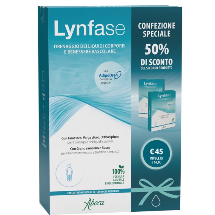 LYNFASE FLACONCINI CS 1+50% LYNFASE FLACONCINI CS 1+50%