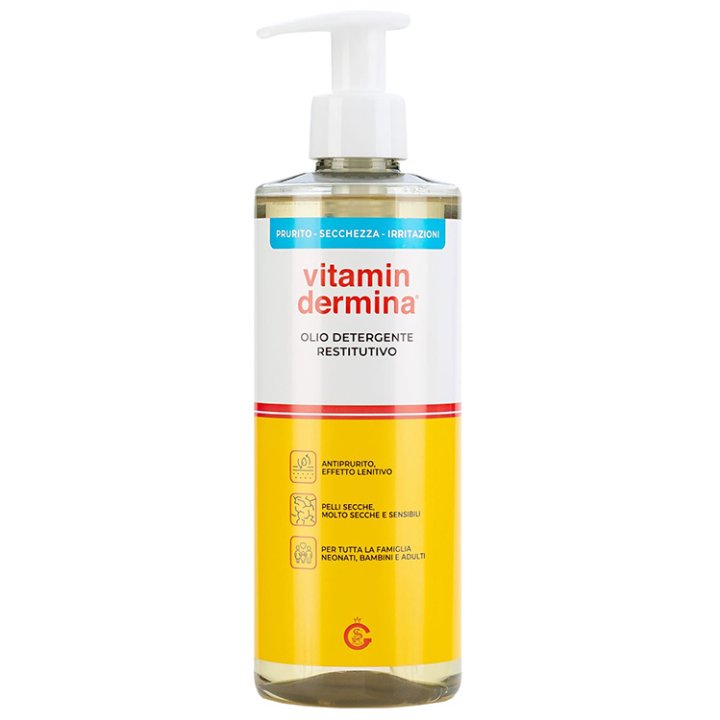 VITAMINDERMINA OLIO DETERGENTE RESTITUTIVO 500 ML PREZZO SPECIALE