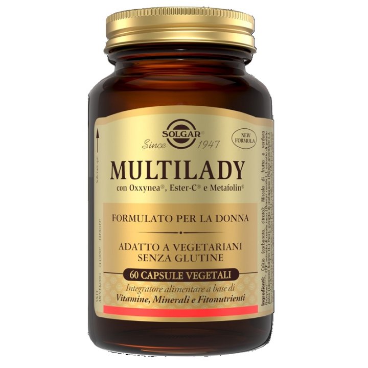 MULTILADY 60 CAPSULE VEGETALI NUOVA FORMULAZIONE MULTILADY 60 CAPSULE VEGETALI NUOVA FORMULAZIONE