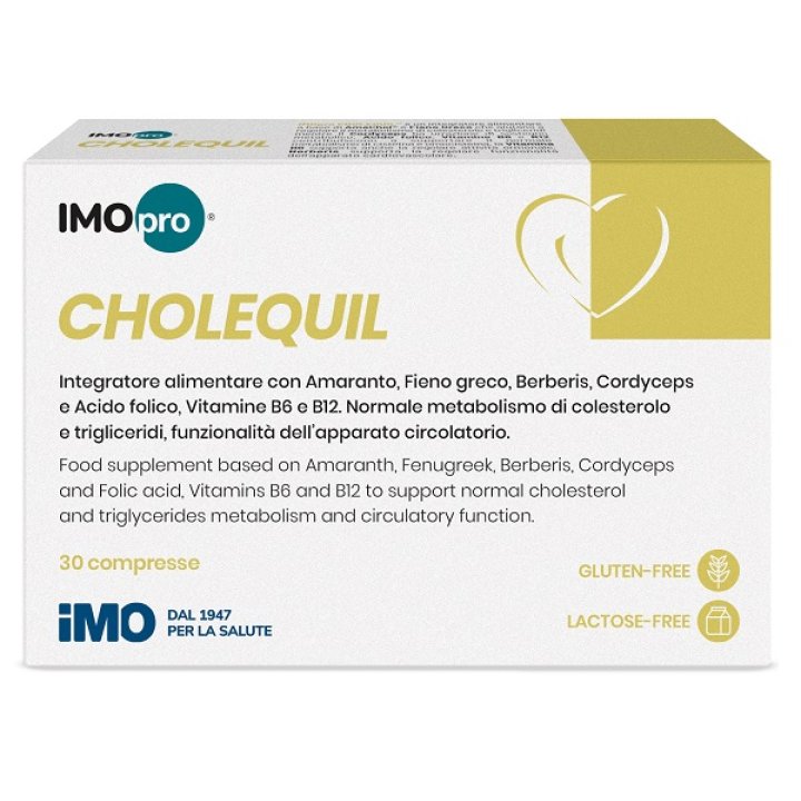 IMOPRO CHOLEQUIL 30CPR NF IMOPRO CHOLEQUIL 30CPR NF