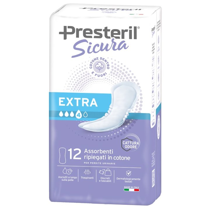 PRESTERIL SICURA AS EXTRA 12PZ PRESTERIL SICURA AS EXTRA 12PZ
