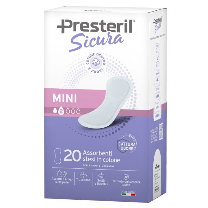 PRESTERIL SICURA AS MINI 20PZ PRESTERIL SICURA AS MINI 20PZ