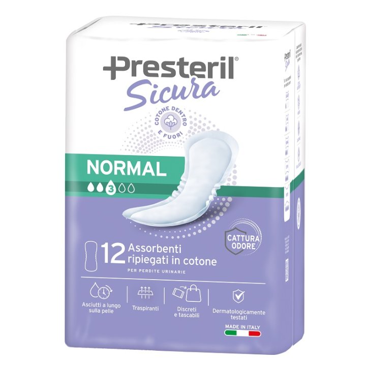 PRESTERIL SICURA AS NORMAL12PZ PRESTERIL SICURA AS NORMAL12PZ